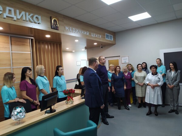 Відкриття нової сучасної дитячої клініки
